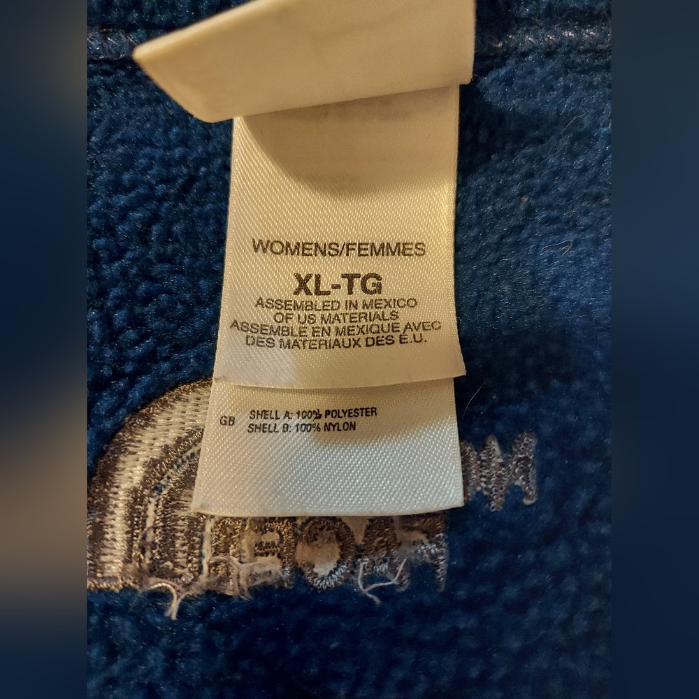 The North Face Cozy Blue Fleece Vest - Picture 4 of 7